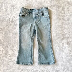 Old Navy Flare Leg Pull On Jeans for Toddler Girls - Size 2T
